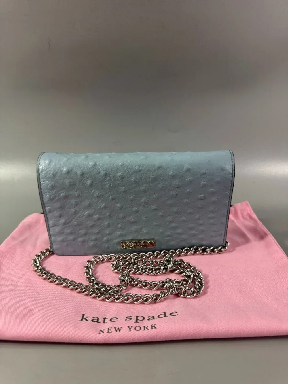 Kate Spade Leather Isabeli Alexander Avenue Crossbody Chain Bag